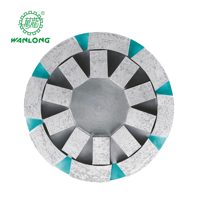 Wanlong алмазная спутниковая абразивная полировка и шлифовальные привиты для калибровки гранита